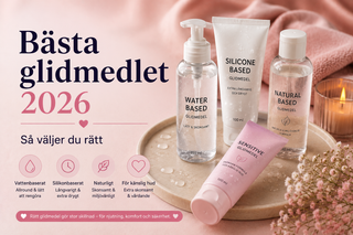 Bästa glidmedlet 2026 – Så väljer du rätt