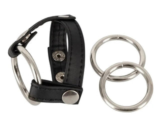 Leather Strap Justerbar Testinkelband