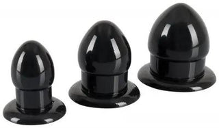 Analpluggsset Tre Storlekar