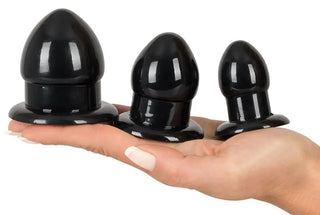Analpluggsset Tre Storlekar