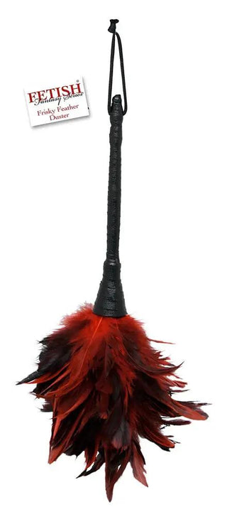 Frisky Fjäderpompom Med Flexibelt Skaft
