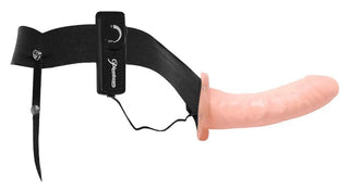 Ihålig Strapon Med Vibrationer