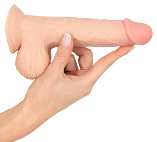 Nature Skin Realistisk Dildo Pung