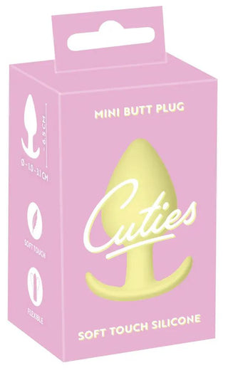 Cuties Mini Buttplugg Gul