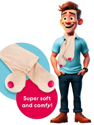 Boob Partyhalssal Med Bröst Motiv