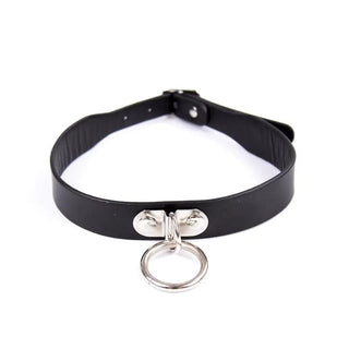 Latetobed Halsband Metallring