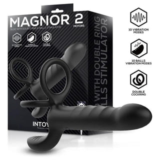 Intoyou Magnor 2 Dubbeldildo Vibrerande