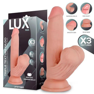 LuxPaul Dildo Med Svängande Kulor