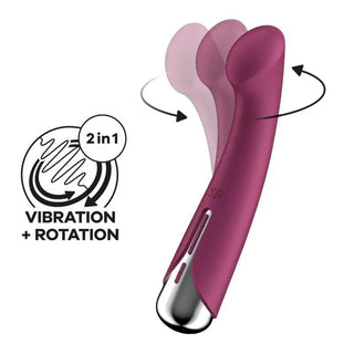 Satisfyer G-punktsvibrator Rotation