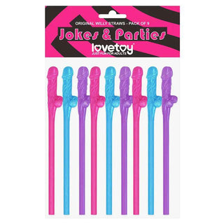 Lovetoy Sugrör Plast 9 St