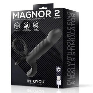 Intoyou Magnor 2 Dubbeldildo Vibrerande