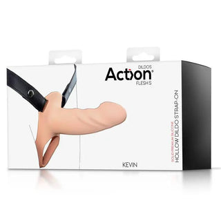 Action Strap-On Ihålig Dilda