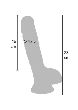 Get Real Dildo Dual Density 23 cm