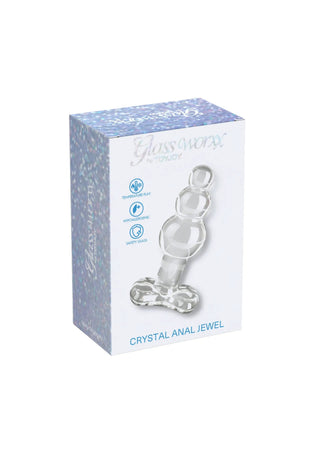 Toyjoy Glas Analplugg Med Trubbar