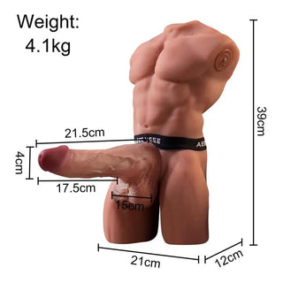 XISE Ely Maletorso Löstagbar Dildo