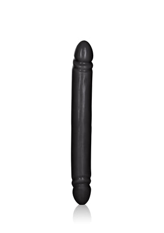 Svart Dubbel Dildo 30 Cm