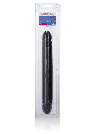 Svart Dubbel Dildo 30 Cm