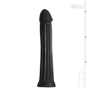 All Black Dildo 31,5 Cm Svart