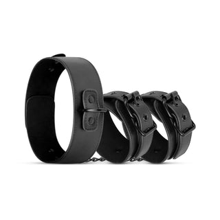 Fauxläder Halsband Och Handledsbojor