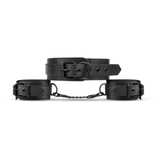 Fauxläder Halsband Och Handledsbojor