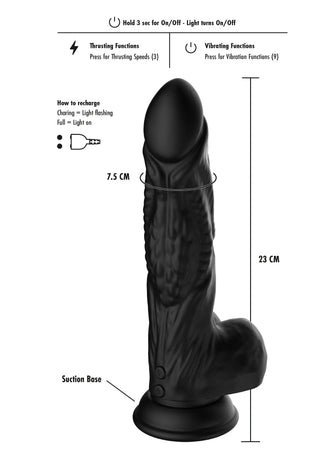 Hidden Desire Vibrerande Dildo