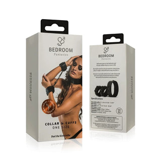 Fauxläder Halsband Och Handledsbojor