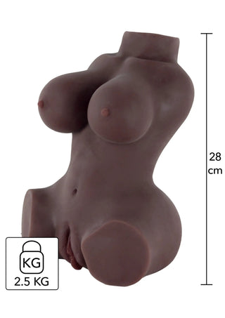 Ebony Torso Masturbator 2,5 kg