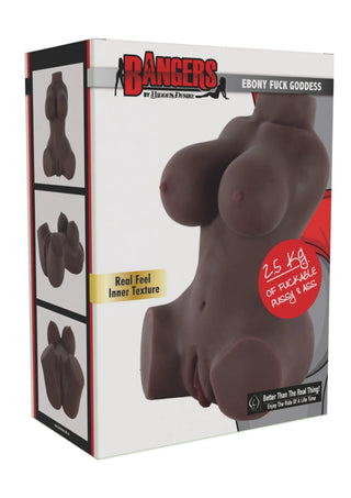 Ebony Torso Masturbator 2,5 kg