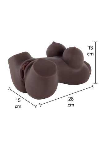 Ebony Torso Masturbator 2,5 kg