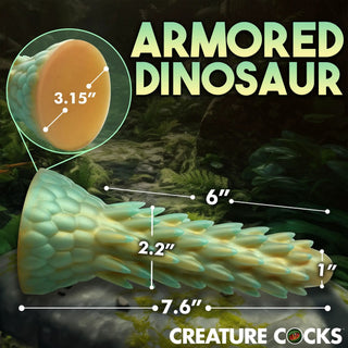 Stegosaurus Silikondildo Med Sugkopp