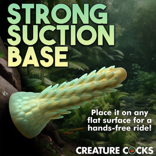 Stegosaurus Silikondildo Med Sugkopp