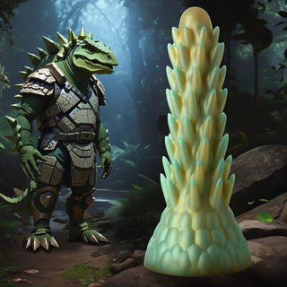 Stegosaurus Silikondildo Med Sugkopp