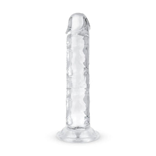 Genomskinlig Jellydildo 14 Cm