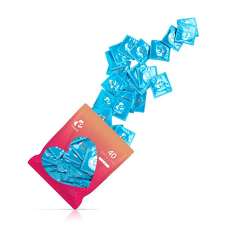 EasyGlide Kondom Räfflor Och Knottror