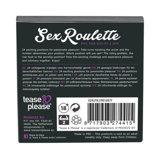 Tease Please Sexroulette Kamasutra