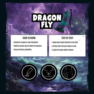 Mythical Mates Dildo Dragonfly 22 cm
