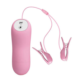 Bröstklämmor Med E Stim Och Vibration