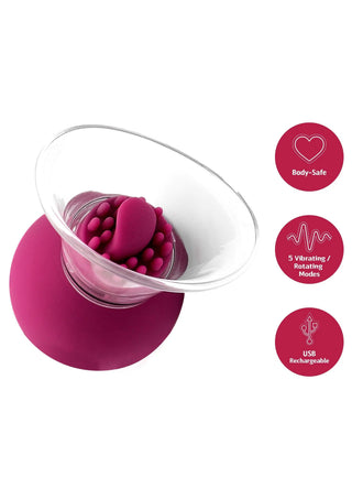 She.E.O Klitorisvibrator Med Sugeffekt