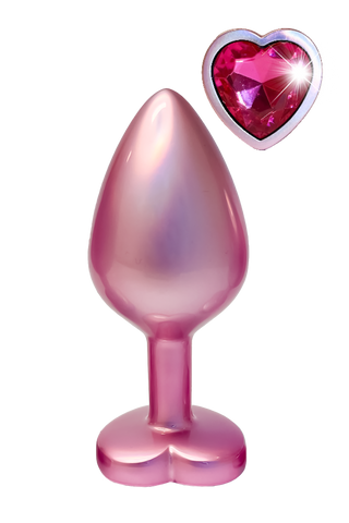 Pearl Pink Buttplugg Medium