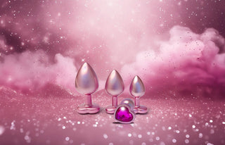 Pearl Pink Buttplugg Medium
