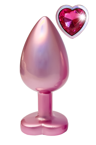 Pearl Pink Buttplugg Large