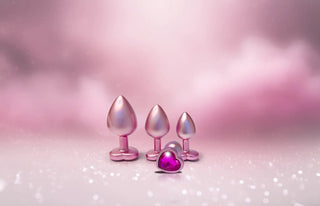 Pearl Pink Buttplugg Large