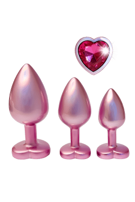 Gleaming Love Analpluggset Pärlemor
