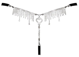 Cottelli String Med Spets Och Strass