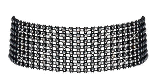 Cottelli Choker Glasstenar