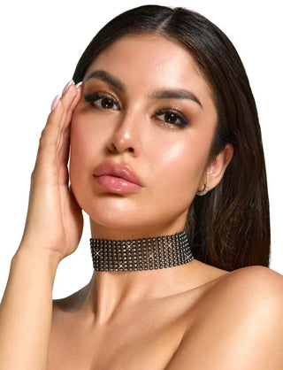 Cottelli Choker Glasstenar