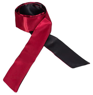 Cottelli Satin Halssjal Svart Röd
