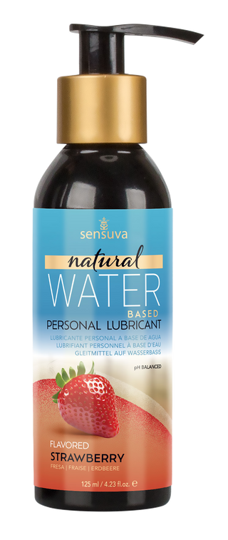 Sensuva Glidmedel Jordgubb 125 Ml