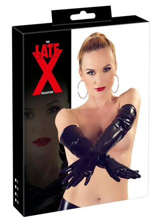 Armlånga Latexhandskar