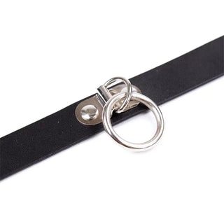 Latetobed Halsband Metallring
